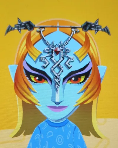 Mii-Porträt von Midna