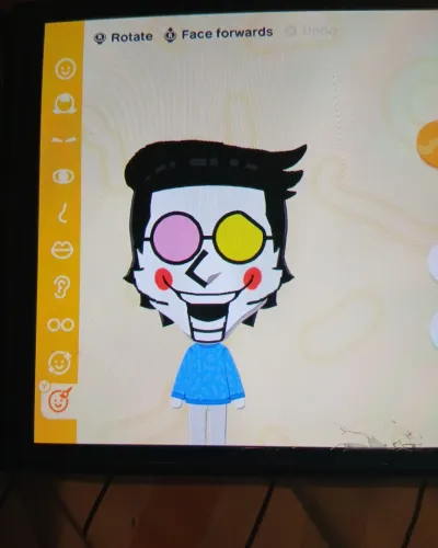 Mii-Porträt von Spamton G. Spamton