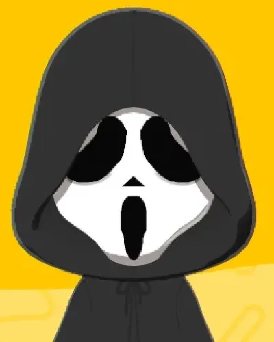 Mii-Porträt von Ghostface