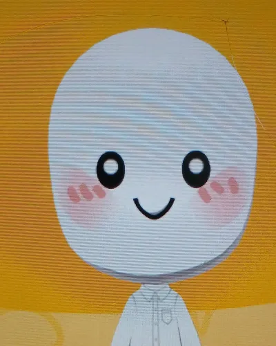 Mii-Porträt von Squichy dumpling white