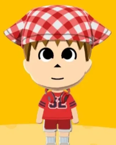 Mii portrait of Villager, Bewohner from Animal Crossing