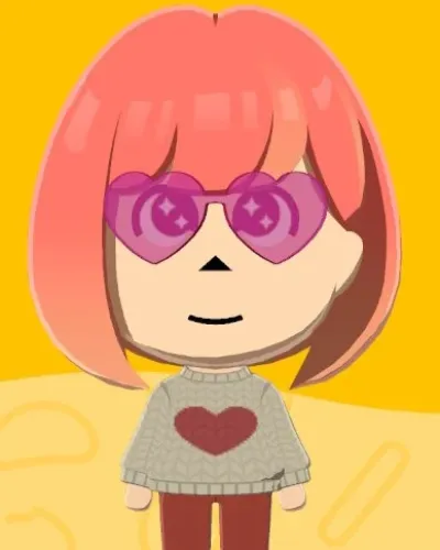 Mii portrait of Villager Female, Bewohnerin from AC