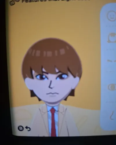 Mii portrait of Light yagami