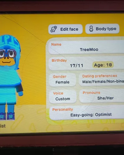 Mii-Porträt von TreeMoo