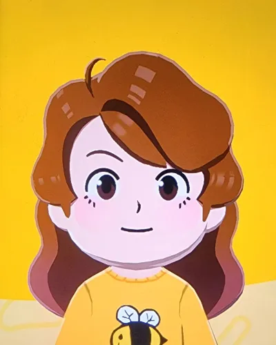 Mii-Porträt von Bee