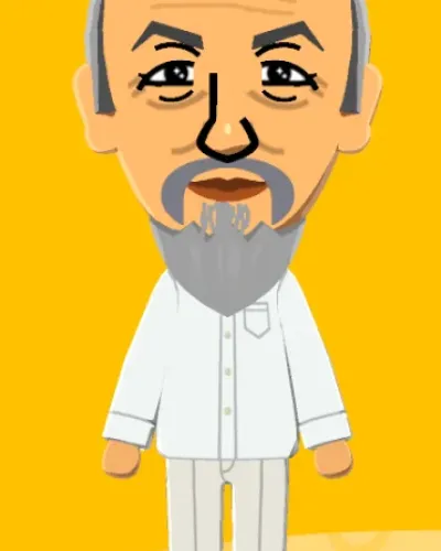 Mii-Porträt von Ho Chi Minh