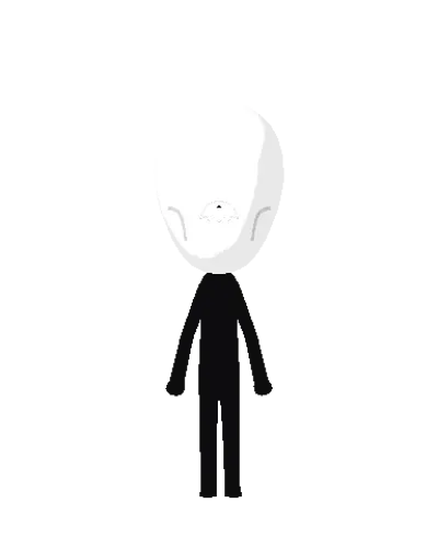 Mii-Porträt von Slenderman