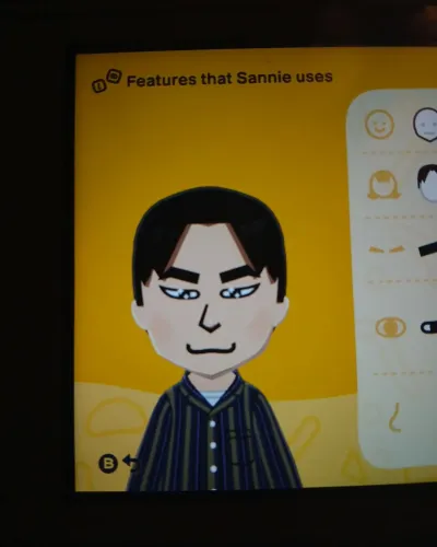 Mii portrait of Choi San