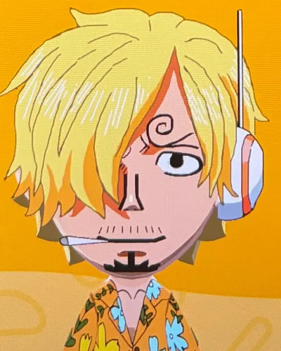 Mii-Porträt von Sanji
