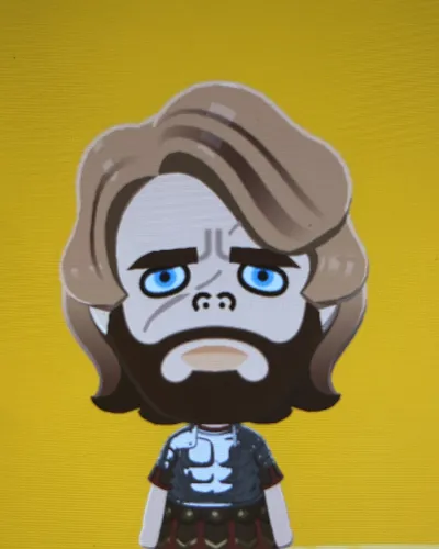 Mii-Porträt von Tyrion Lannister