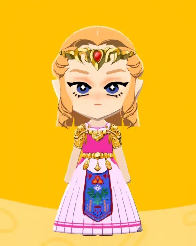 Mii-Porträt von Zelda (OOT)