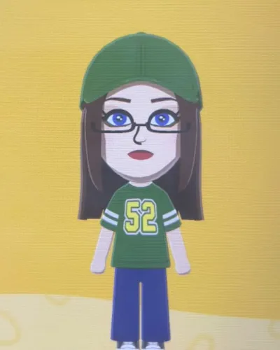 Mii-Porträt von Billie Eilish