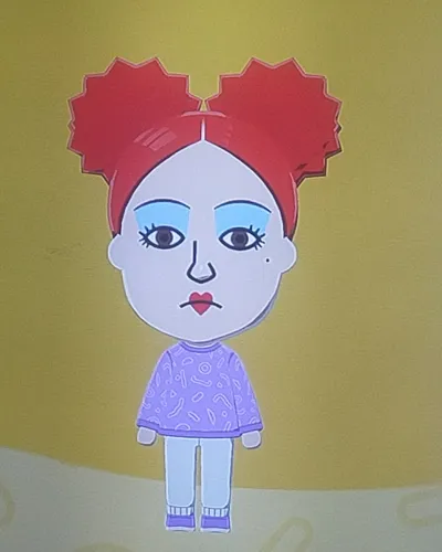 Mii portrait of La reine rouge