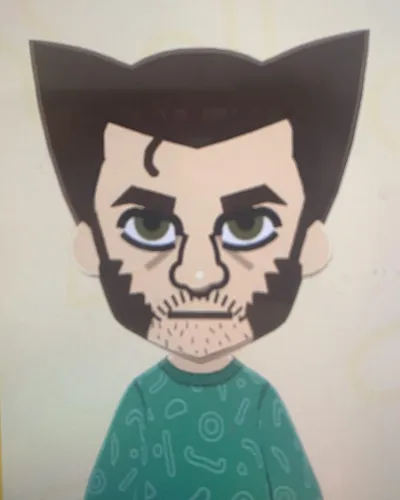 Mii-Porträt von Logan The Wolverine