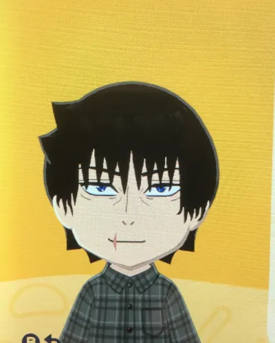 Mii-Porträt von Toji Fushiguro