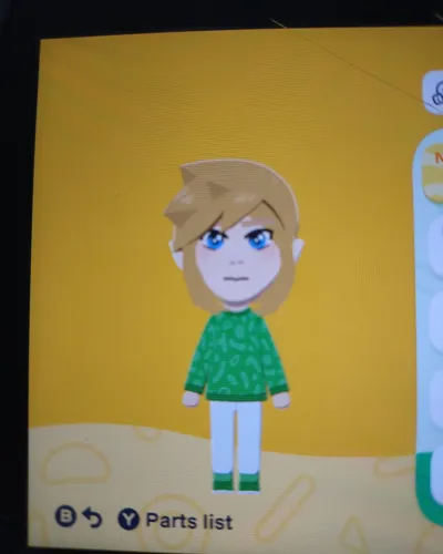 Mii-Porträt von Link