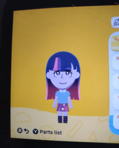Mii-Porträt von Twilight Sparkle
