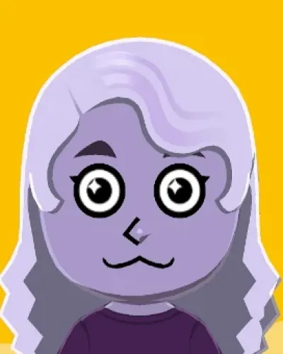 Mii-Porträt von Amethyst