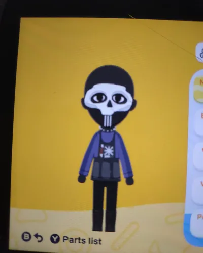 Mii-Porträt von Simon "Ghost" Riley