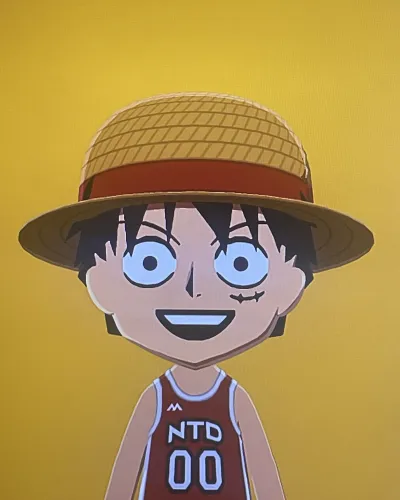 Mii-Porträt von Luffy