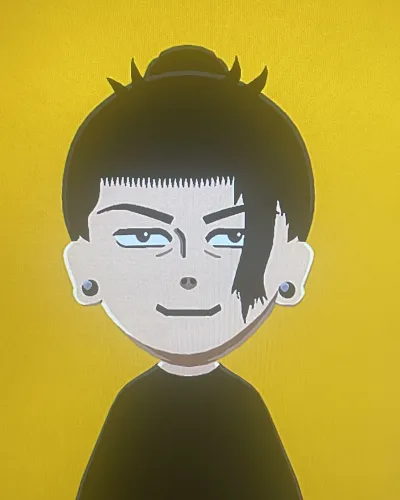 Mii-Porträt von Suguru Geto