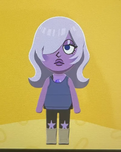 Mii-Porträt von Amethyst