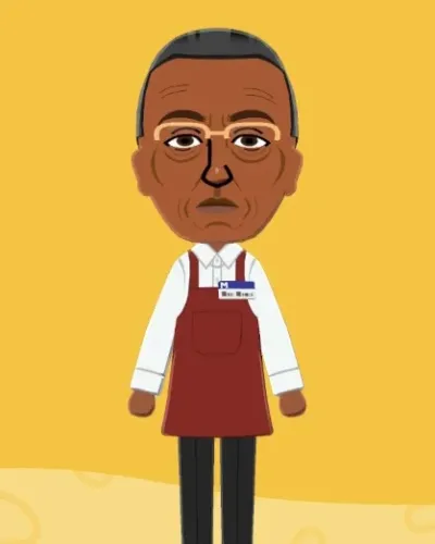 Mii-Porträt von Gustavo Fring