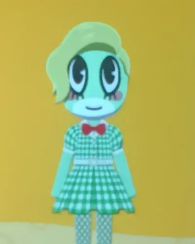 Mii portrait of Ribbit