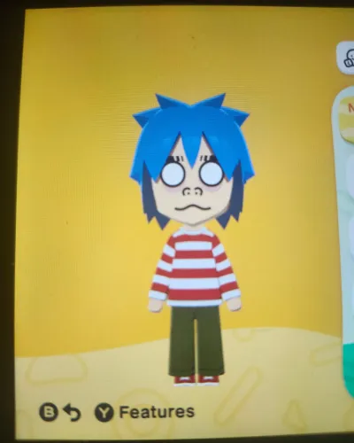 Mii-Porträt von 2D