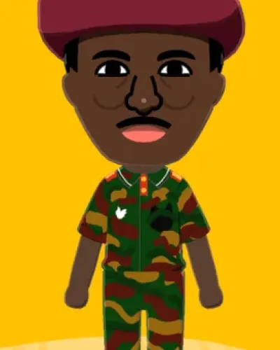 Mii-Porträt von Thomas Sankara