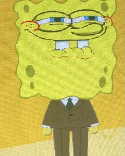 Mii-Porträt von SpongeBob