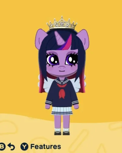 Mii-Porträt von Twilight Sparkle