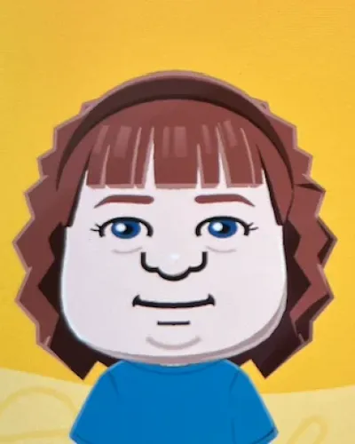 Mii portrait of Heather Trott