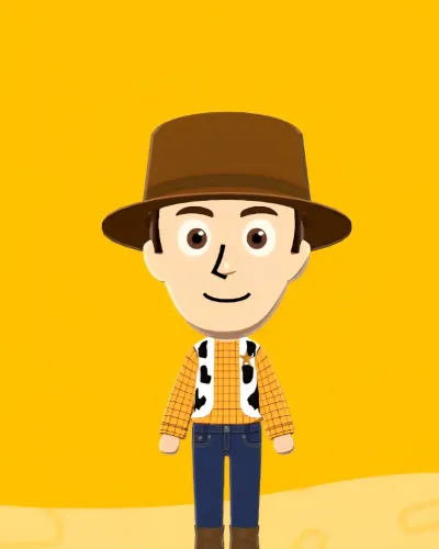 Mii-Porträt von Woody