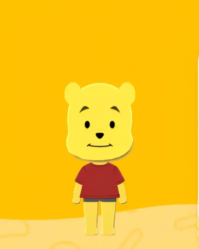 Mii-Porträt von Winnie l'ourson