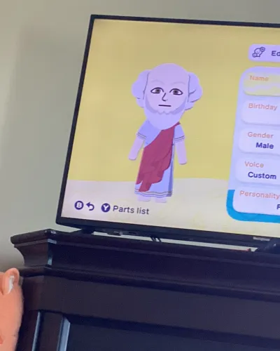 Mii portrait of Socrates