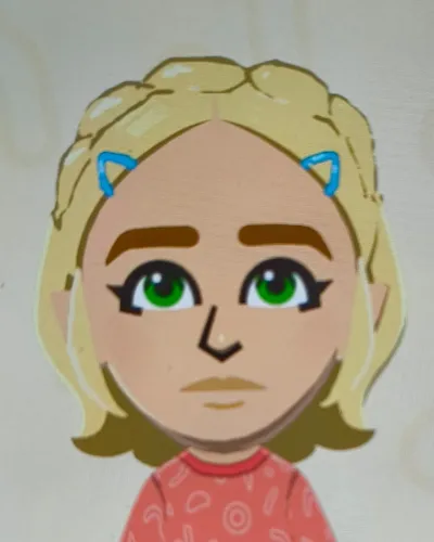 Mii-Porträt von Zelda (BOTW/TOTK)