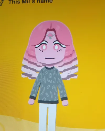 Mii-Porträt von Eternal Sugar Cookie simple