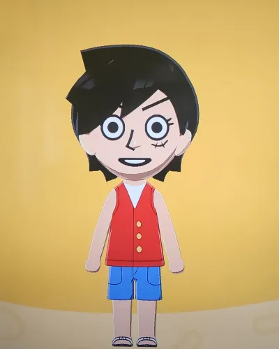 Mii-Porträt von Luffy