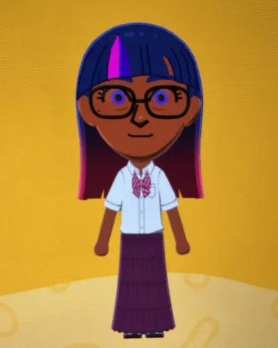 Mii portrait of Twilight Sparkle
