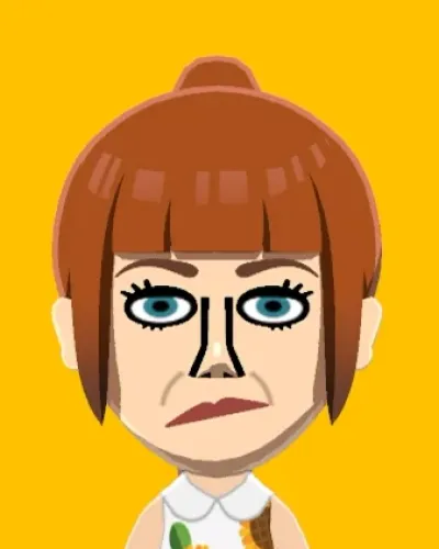 Mii-Porträt von Philomena Cunk