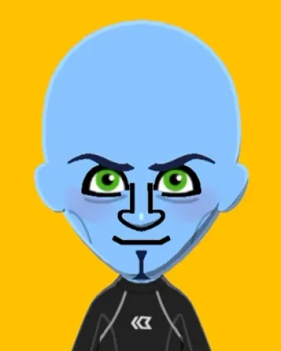 Mii-Porträt von Megamind