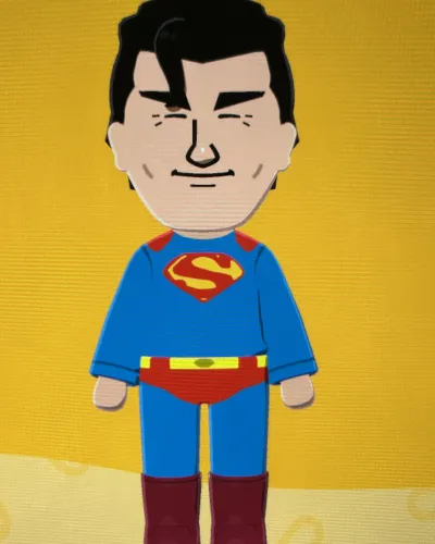 Mii portrait of Superman