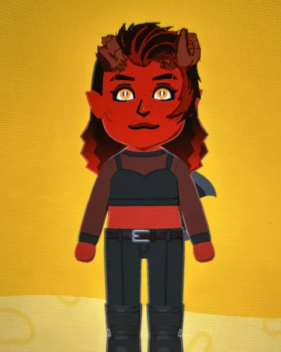 Mii portrait of Karlach