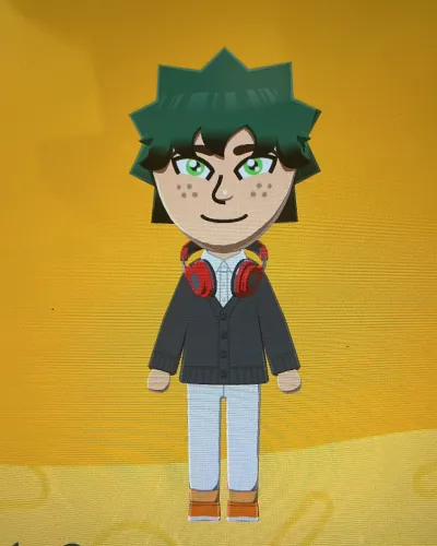 Mii-Porträt von Izuku