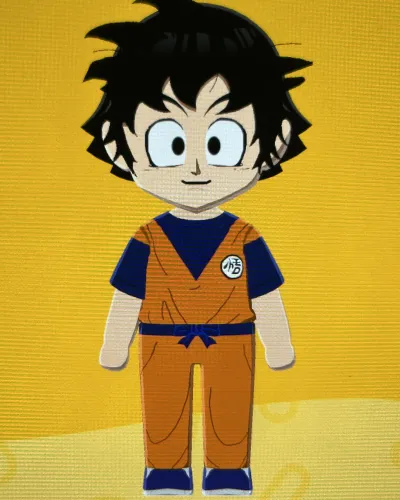 Mii portrait of Son Goku