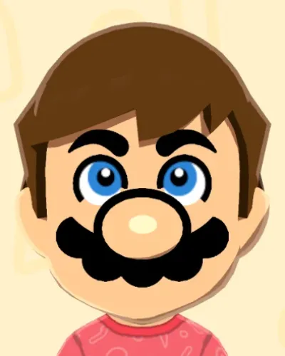 Mii-Porträt von Mario