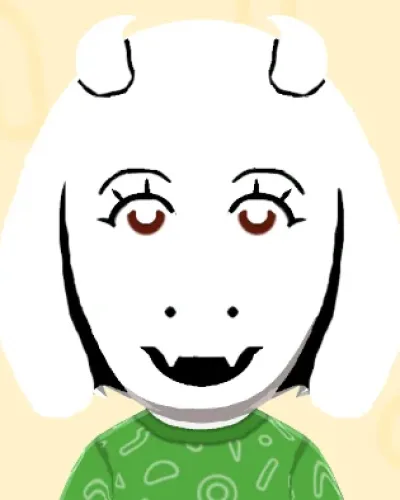 Mii-Porträt von Toriel