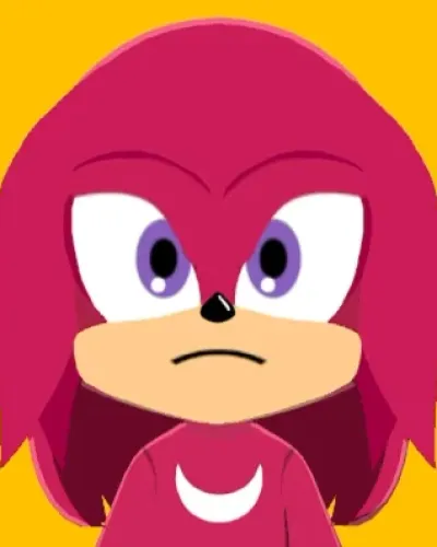 Mii-Porträt von Knuckles the echidna