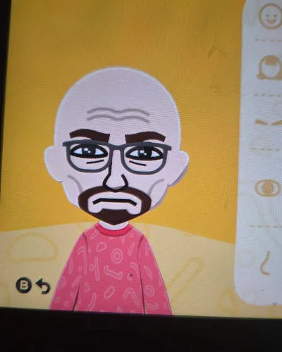 Mii portrait of Walter White